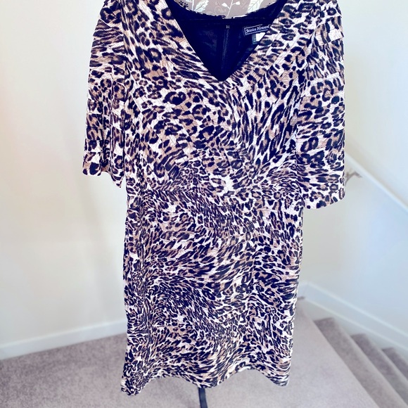 ♦️Jessica Howard Leopard Print Dress - Picture 2 of 6